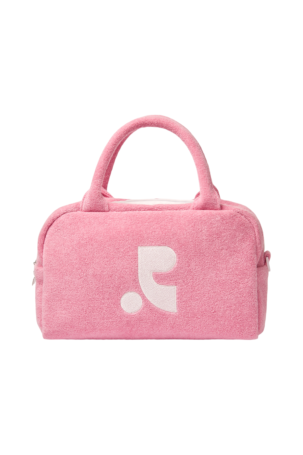 RR LOGO TERRY TOTE BAG - PINK